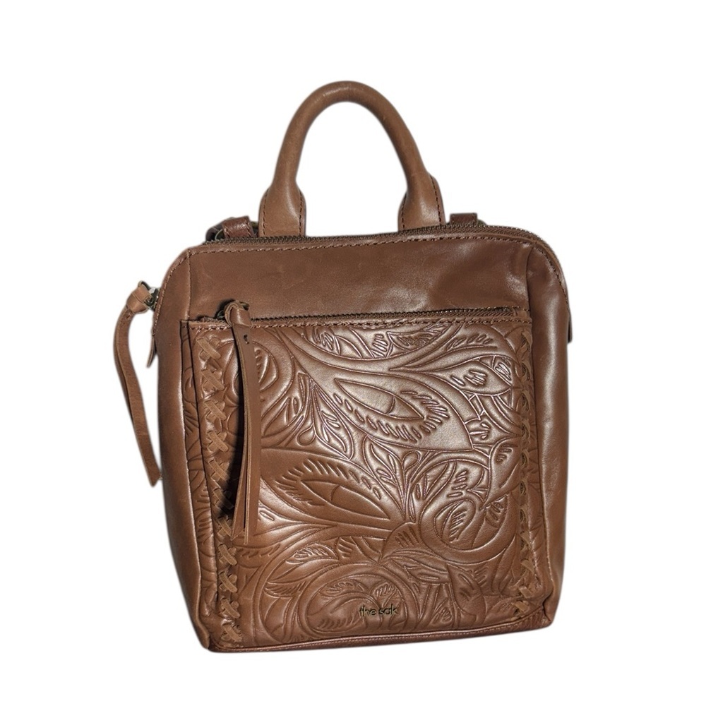 The Sak Loyola mini leather convertible backpack